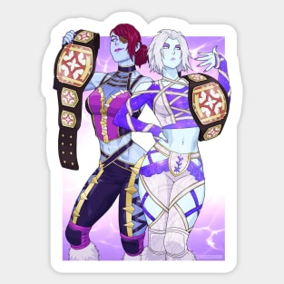 D2 Awoken Tag Team Champs Sticker